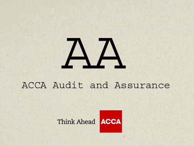 ACCA AA Syllabus 2025